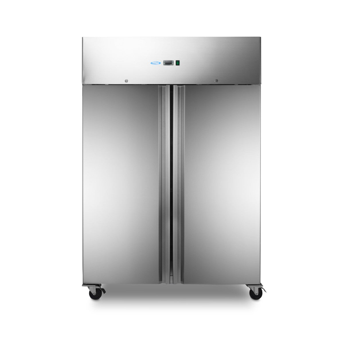 Congélateur professionnel 1200L 6 étagères réglables GN 2/1 sur roulettes avec éclairage LED inox 700 W Maxima - vue 4 - Armoire réfrigérée négative pro CHR - Cuistéo