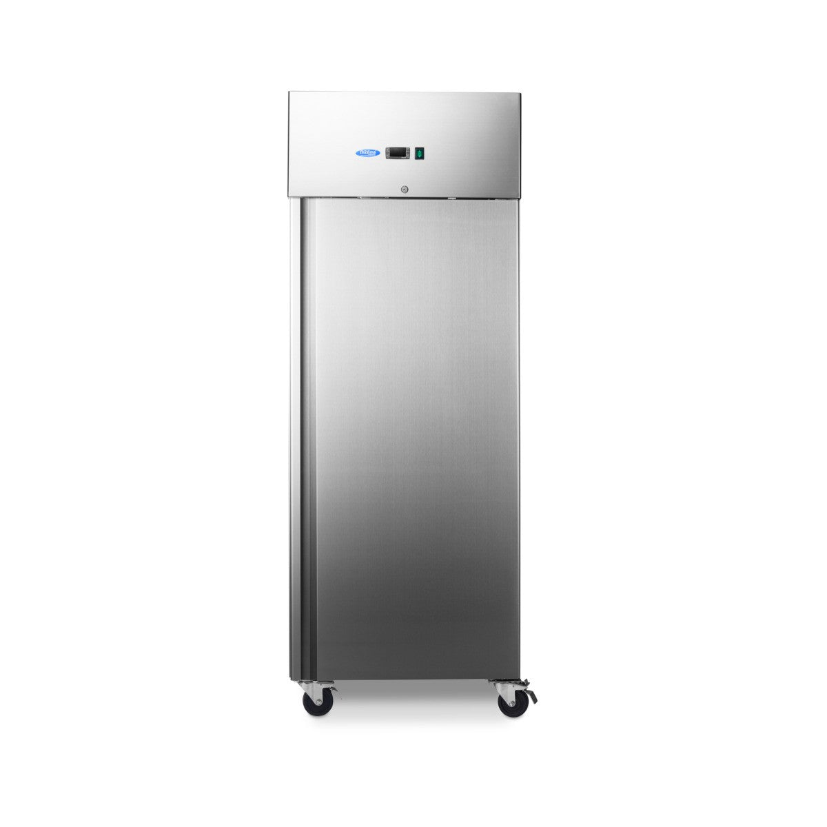 Congélateur de boulangerie 800L sur roulettes étagères réglables porte automatique éclairage LED inox 750 W Maxima - vue 4 - Armoire réfrigérée négative pro CHR - Cuistéo