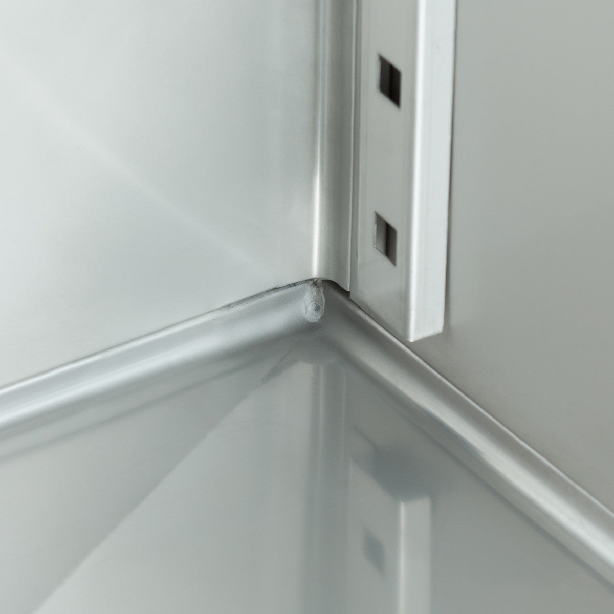 Congélateur de boulangerie 800L sur roulettes étagères réglables porte automatique éclairage LED inox 750 W Maxima - vue 13 - Armoire réfrigérée négative pro CHR - Cuistéo
