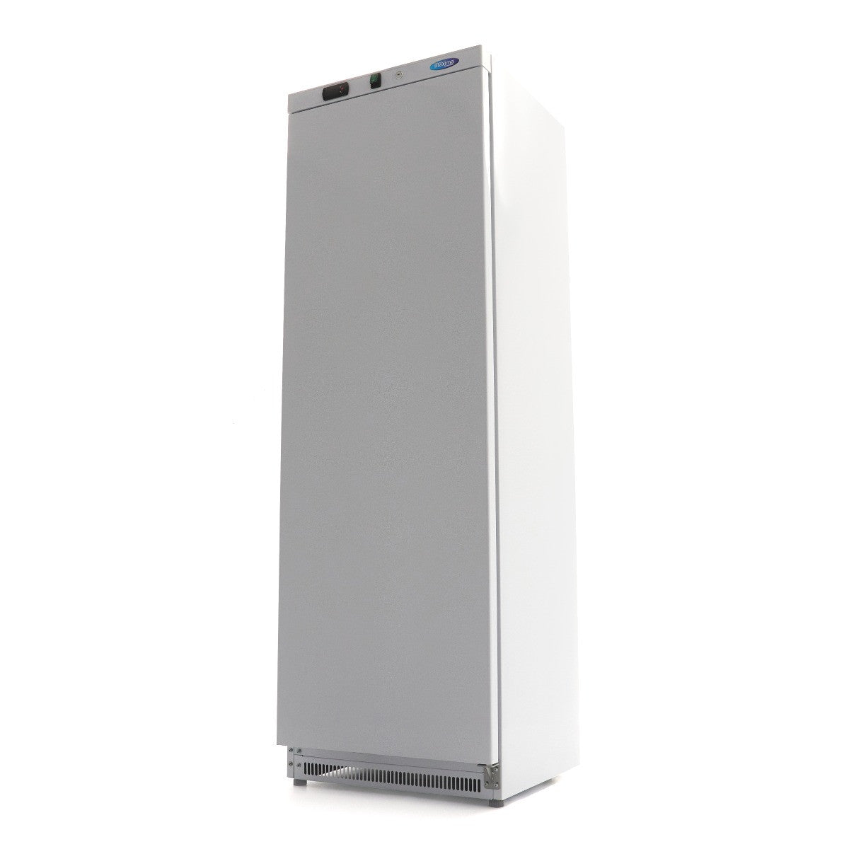 Réfrigérateur professionnel 400L - 4 étagères réglables - Système de refroidissement ventilé - Blanc inox 300 W Maxima - Armoire réfrigérée positive professionnel CHR - matériel cuisine pro - Cuistéo