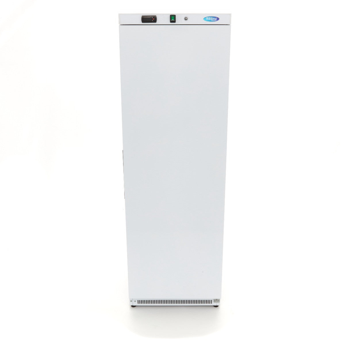 Réfrigérateur professionnel 400L - 4 étagères réglables - Système de refroidissement ventilé - Blanc inox 300 W Maxima - vue 2 - Armoire réfrigérée positive pro CHR - Cuistéo