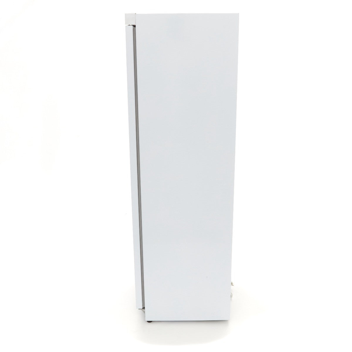 Réfrigérateur professionnel 400L - 4 étagères réglables - Système de refroidissement ventilé - Blanc inox 300 W Maxima - vue 3 - Armoire réfrigérée positive pro CHR - Cuistéo