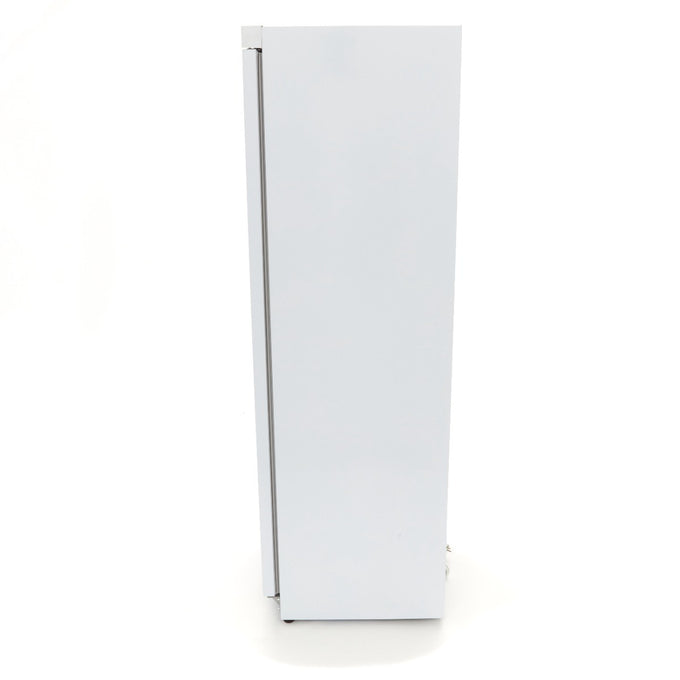 Réfrigérateur professionnel 400L - 4 étagères réglables - Système de refroidissement ventilé - Blanc inox 300 W Maxima - vue 3 - Armoire réfrigérée positive pro CHR - Cuistéo