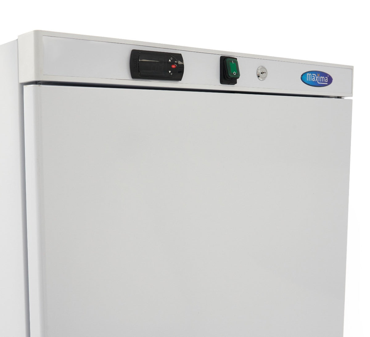 Réfrigérateur professionnel 400L - 4 étagères réglables - Système de refroidissement ventilé - Blanc inox 300 W Maxima - vue 6 - Armoire réfrigérée positive pro CHR - Cuistéo