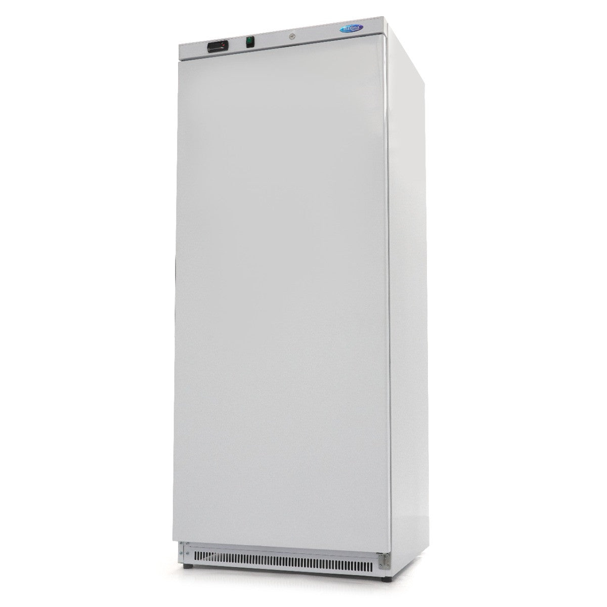 Réfrigérateur professionnel 600L - 4 étagères réglables - Système de refroidissement ventilé - Blanc inox 442 W Maxima - Armoire réfrigérée positive professionnel CHR - matériel cuisine pro - Cuistéo