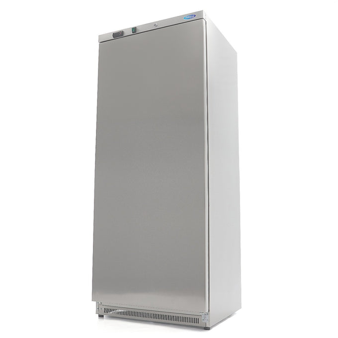 Réfrigérateur professionnel 600L inox avec 4 étagères ajustables contrôle électronique R600a 442 W Maxima - Armoire réfrigérée positive professionnel CHR - matériel cuisine pro - Cuistéo