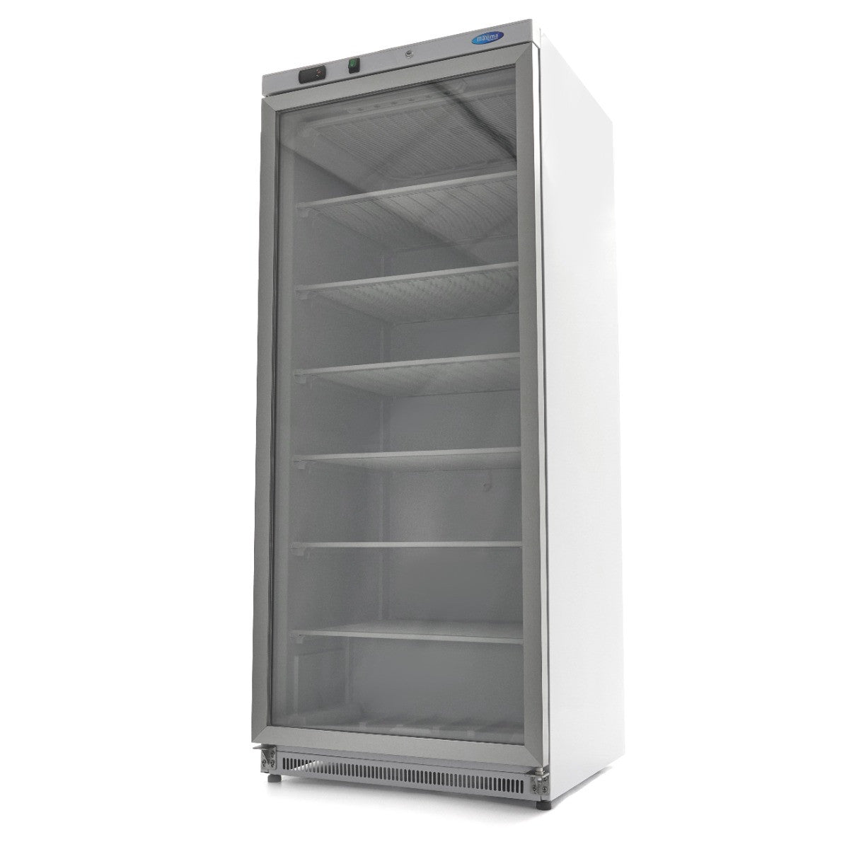 Congélateur professionnel 600L porte vitrée -18 à -22°C régulateur électronique facile à nettoyer 656 W Maxima - Armoire réfrigérée négative professionnel CHR - matériel cuisine pro - Cuistéo