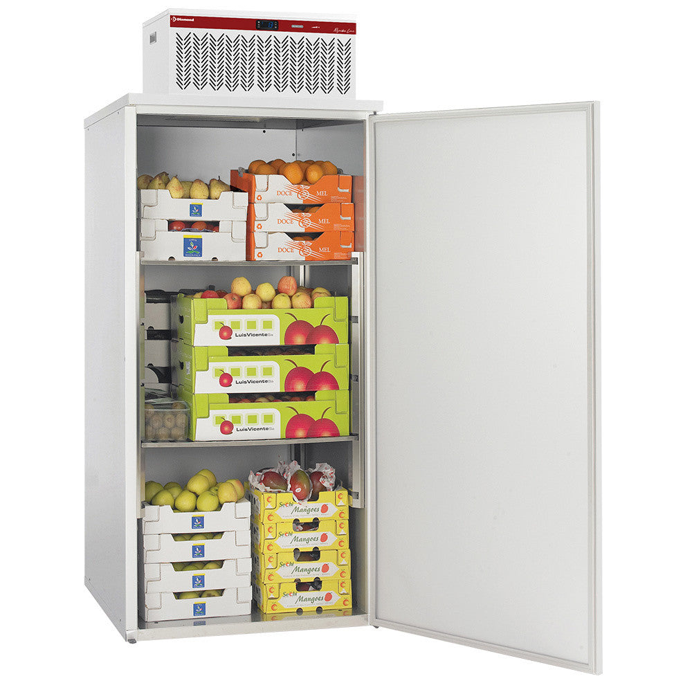 Armoire réfrigérée +2°/+8° avec groupe intégré - 935x995x2240 mm - Stockage alimentaire sécurisé - Diamond