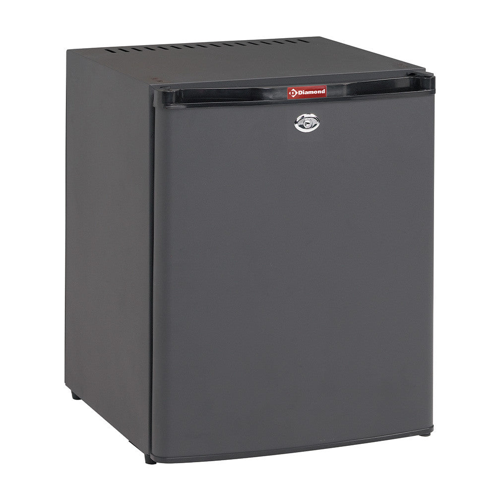 Minibar porte pleine 32L - Réfrigération silencieuse clayette amovible design robuste - Diamond
