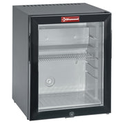 Minibar réfrigéré porte vitrée 32L 30L net silencieux compact - Diamond
