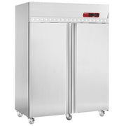 Armoire réfrigérée ventilée 1400L 2 portes GN 2/1 acier inoxydable classe D - Diamond