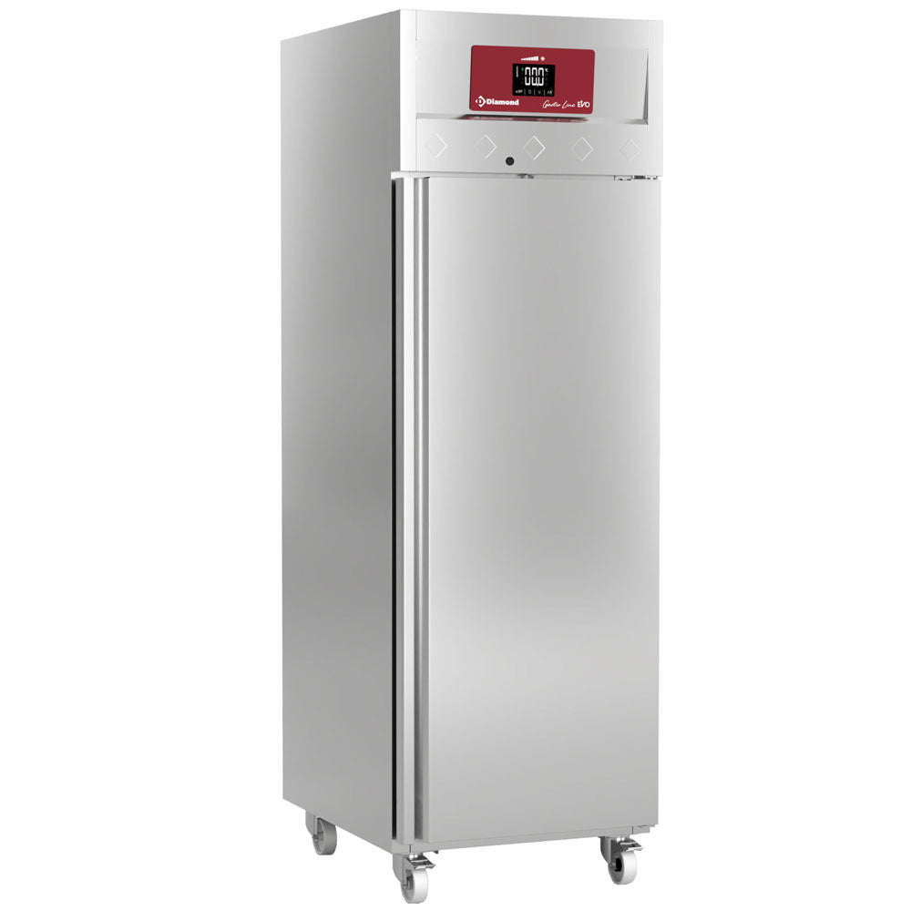 Armoire réfrigérée ventilée 700 lt GN 2/1 - Classe C R600a 3 grilles 693x856x2145 mm - Diamond