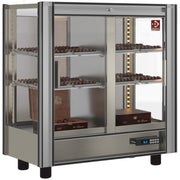 Vitrine réfrigérée chocolat modulable 860x530x938mm double vitrage R600a éclairage LED - Diamond