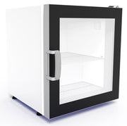 Congélateur de table vitrée pour glaces 73L LED 1 porte -18°C à -22°C inox 542x566x628 mm 0.215 kW Combisteel - Armoire réfrigérée négative professionnel CHR - matériel cuisine pro - Cuistéo