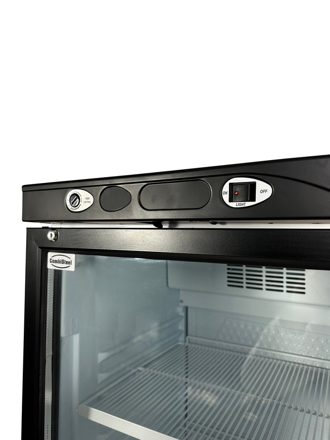Réfrigérateur vitré professionnel 382L - Température +4/+10°C - 5 grilles - Éclairage LED 595x650x1850 mm 0.36 kW Combisteel - vue 5 - Armoire réfrigérée positive pro CHR - Cuistéo