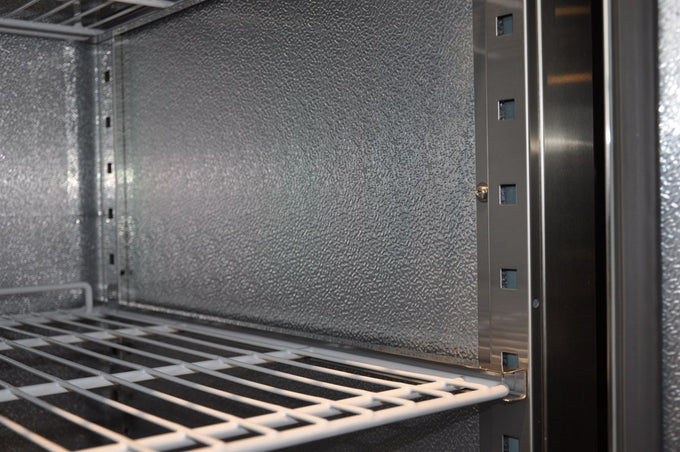 Armoire réfrigérée inox 600L - Réfrigérateur positif statique ventilé - Acier inoxydable 18/8 680x810x2010 mm 0.3 kW Combisteel - vue 2 - Armoire réfrigérée positive pro CHR - Cuistéo
