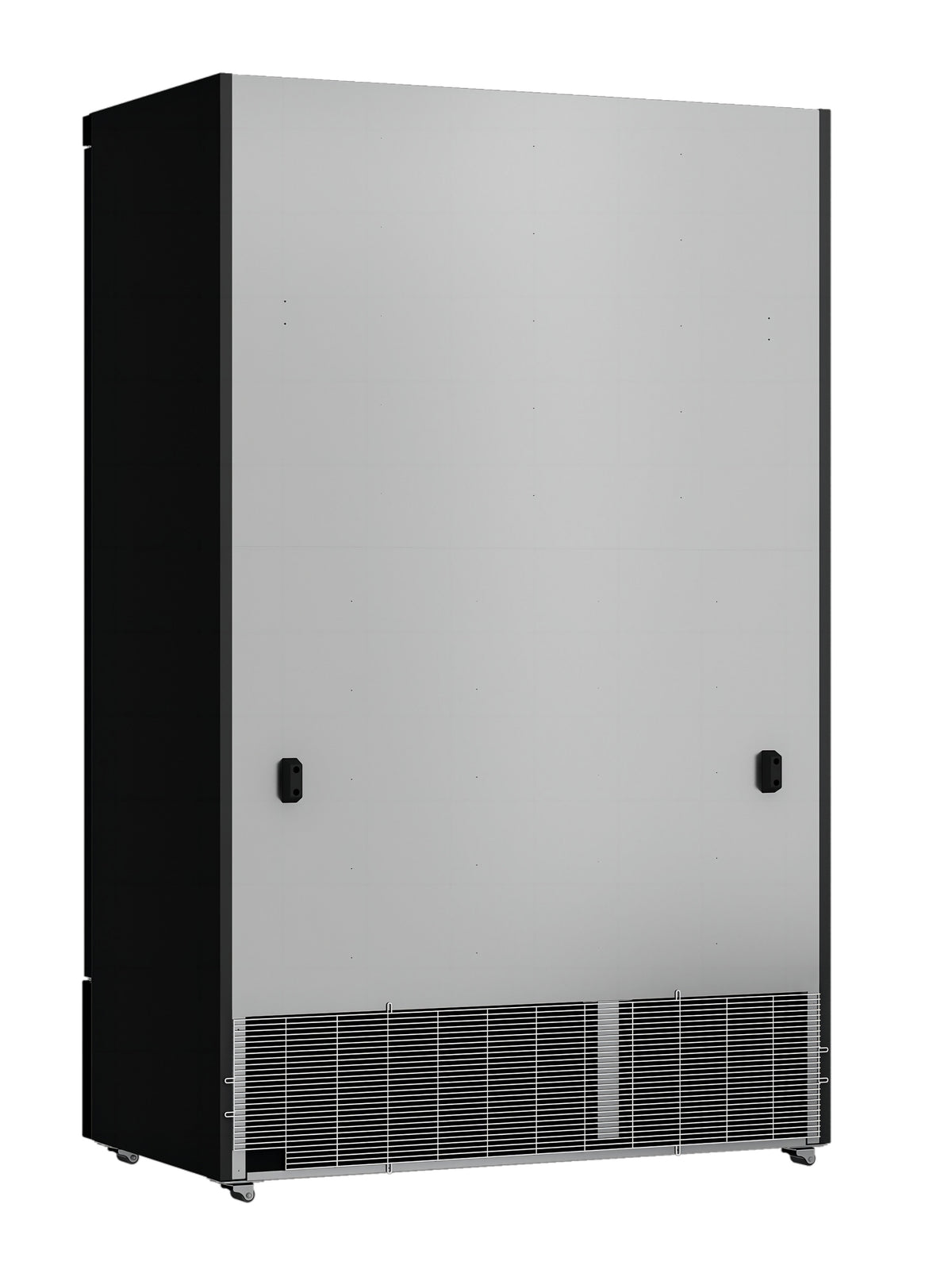 Réfrigérateur professionnel noir 1000L 2 portes en verre avec 10 grilles et roulettes 1253x710x1997 mm 0.33 kW Combisteel - vue 4 - Armoire réfrigérée positive pro CHR - Cuistéo