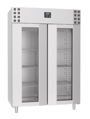 Réfrigérateur inox mono bloc 1400 L avec éclairage LED et refroidissement renforcé 1400x810x2050 mm 0.3 kW Combisteel - Armoire réfrigérée positive professionnel CHR - matériel cuisine pro - Cuistéo