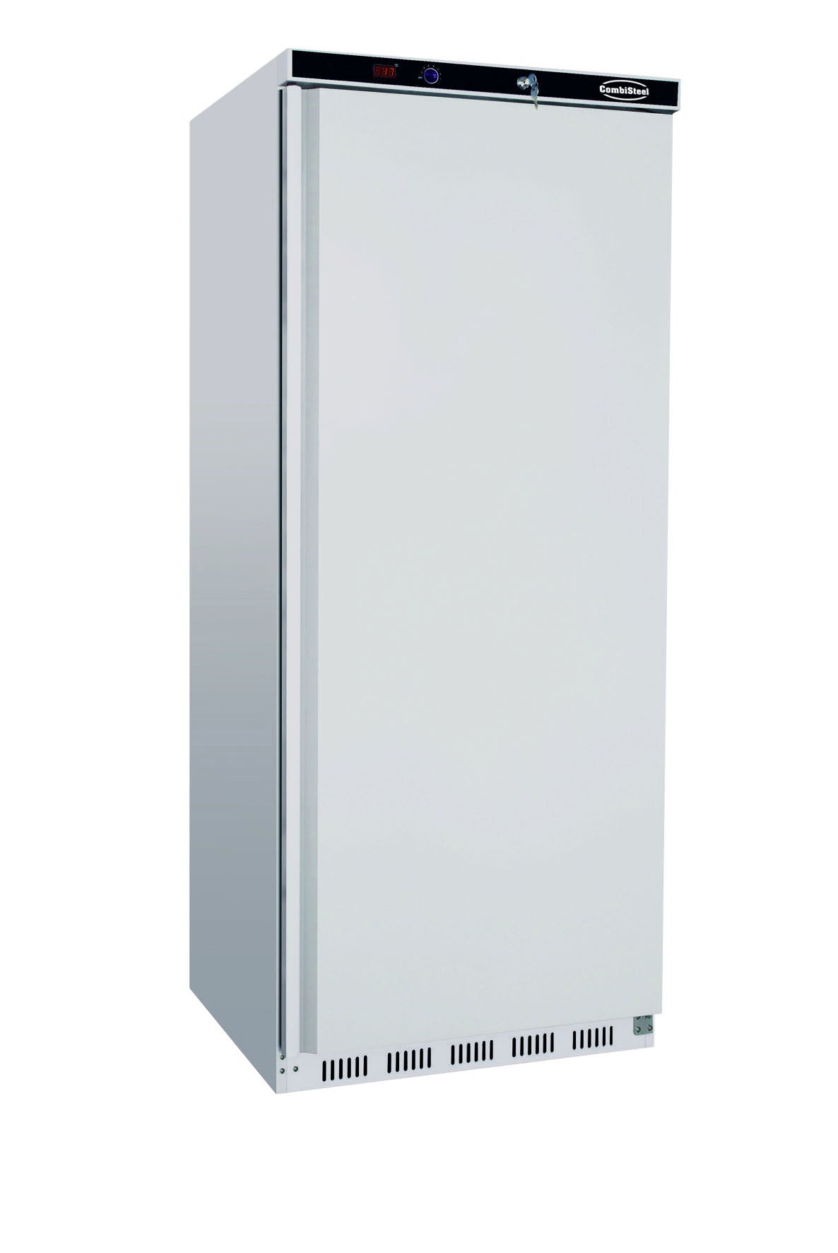 Congélateur 1 porte 340L statique blanc acier verrouillable réversible 600x585x1850 mm 0.21 kW Combisteel - Armoire réfrigérée négative professionnel CHR - matériel cuisine pro - Cuistéo