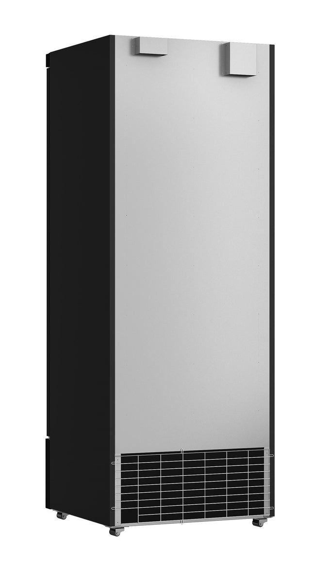 Congélateur 1 porte 600L Noir Acier Réfrigération renforcée 5 grilles Charnière droite 750x710x1997 mm 0.437 kW Combisteel - vue 4 - Armoire réfrigérée négative pro CHR - Cuistéo