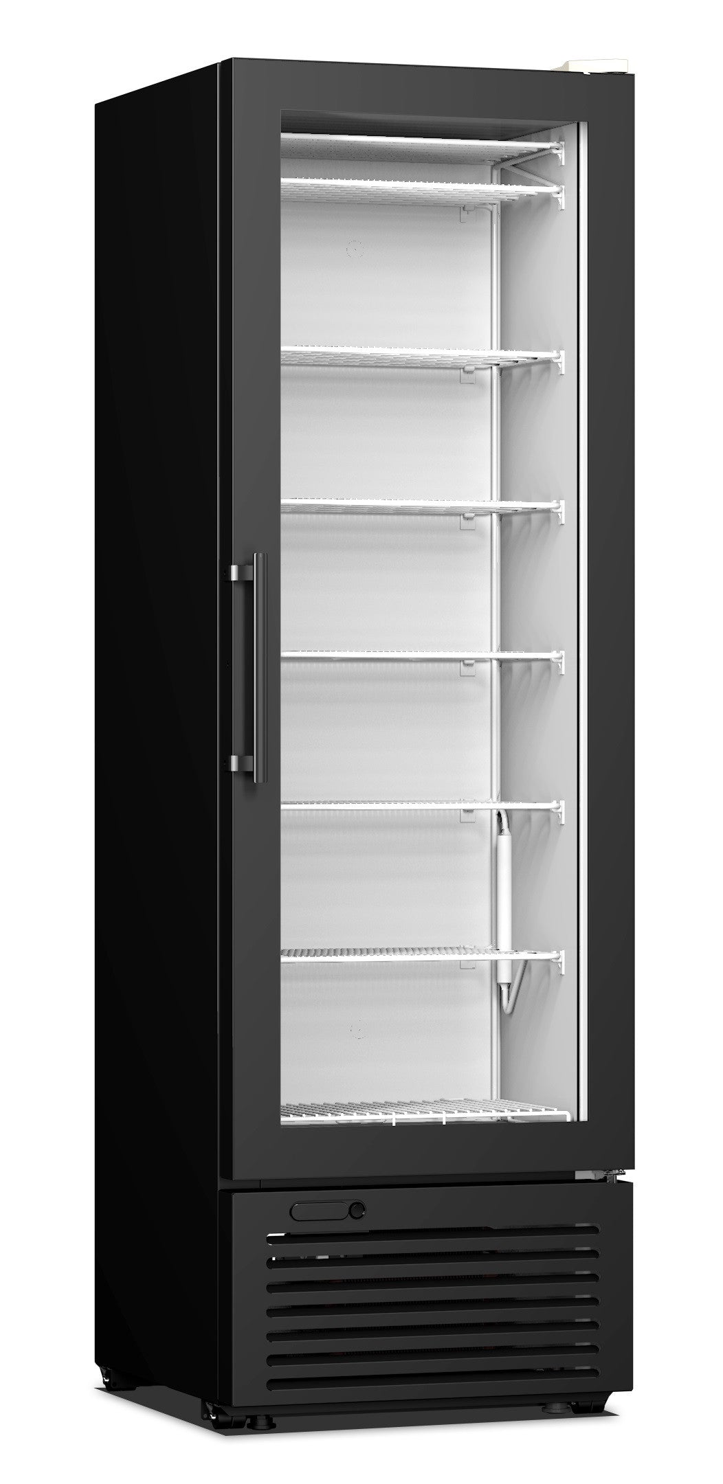 Armoire frigo conservation avec porte vitrée 300 570x649x1835 mm 301 L 0.26 kW Combisteel - Frigo professionnel vitré professionnel CHR - matériel cuisine pro - Cuistéo