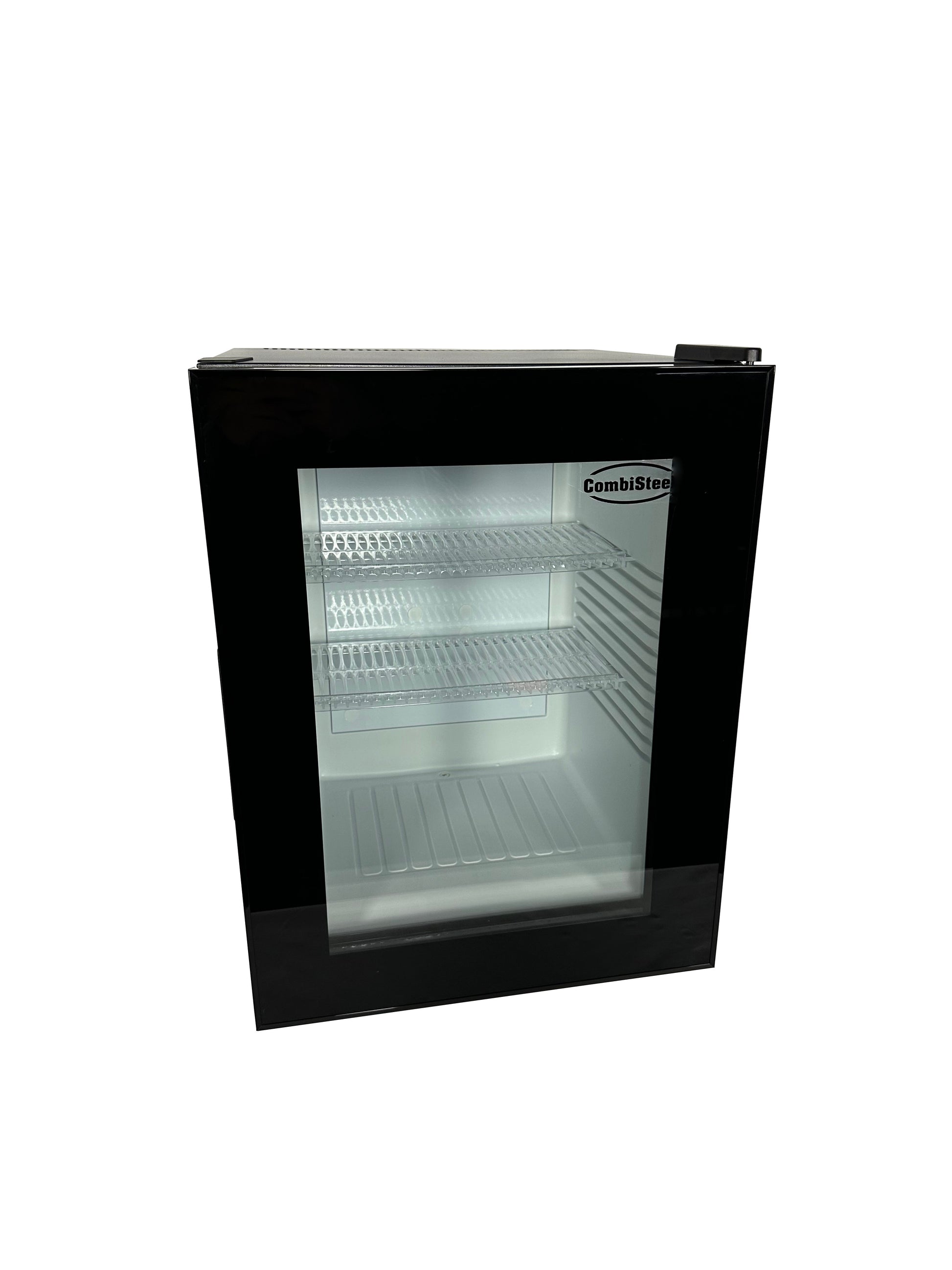 Minibar 40L porte en verre système Peltier modèle de table noir inox 405x443x545 mm 0.06 kW Combisteel - vue 3 - Mini armoire réfrigérée pro CHR - Cuistéo