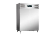Réfrigérateur-Congélateur Inox 2x537L Ventilé Digital Dégivrage Automatique 48 dB Saro - Armoire réfrigérée professionnel CHR - matériel cuisine pro - Cuistéo