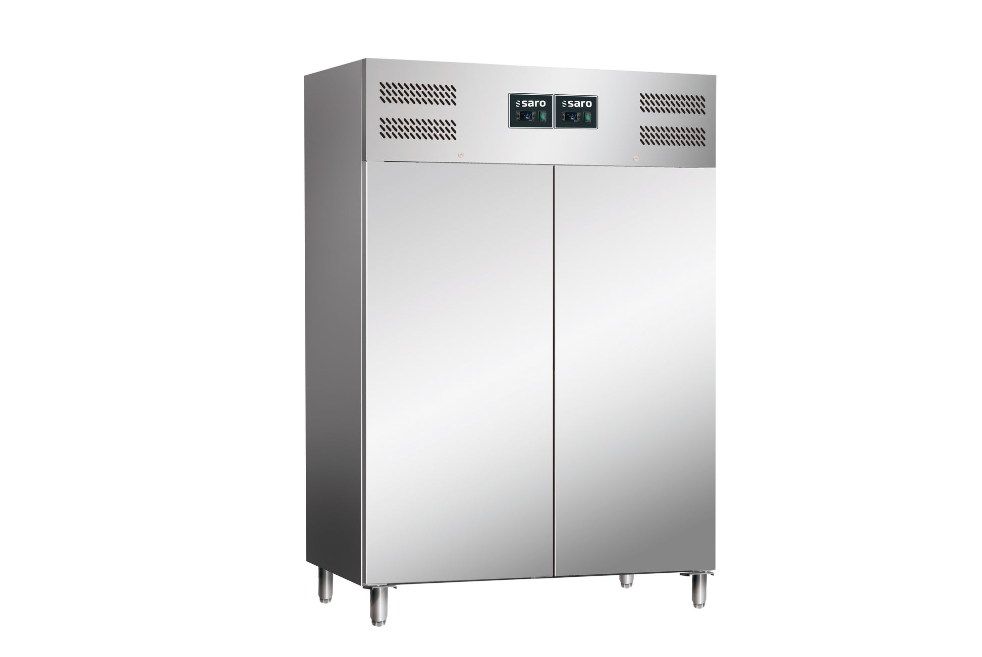 Réfrigérateur-Congélateur Inox 2x537L Ventilé Digital Dégivrage Automatique 48 dB Saro - Armoire réfrigérée professionnel CHR - matériel cuisine pro - Cuistéo