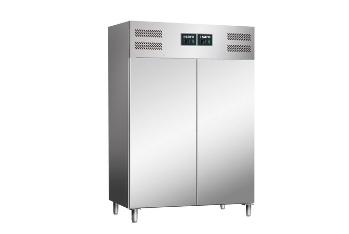 Réfrigérateur-Congélateur Inox 2x537L Ventilé Digital Dégivrage Automatique 48 dB Saro - Armoire réfrigérée professionnel CHR - matériel cuisine pro - Cuistéo