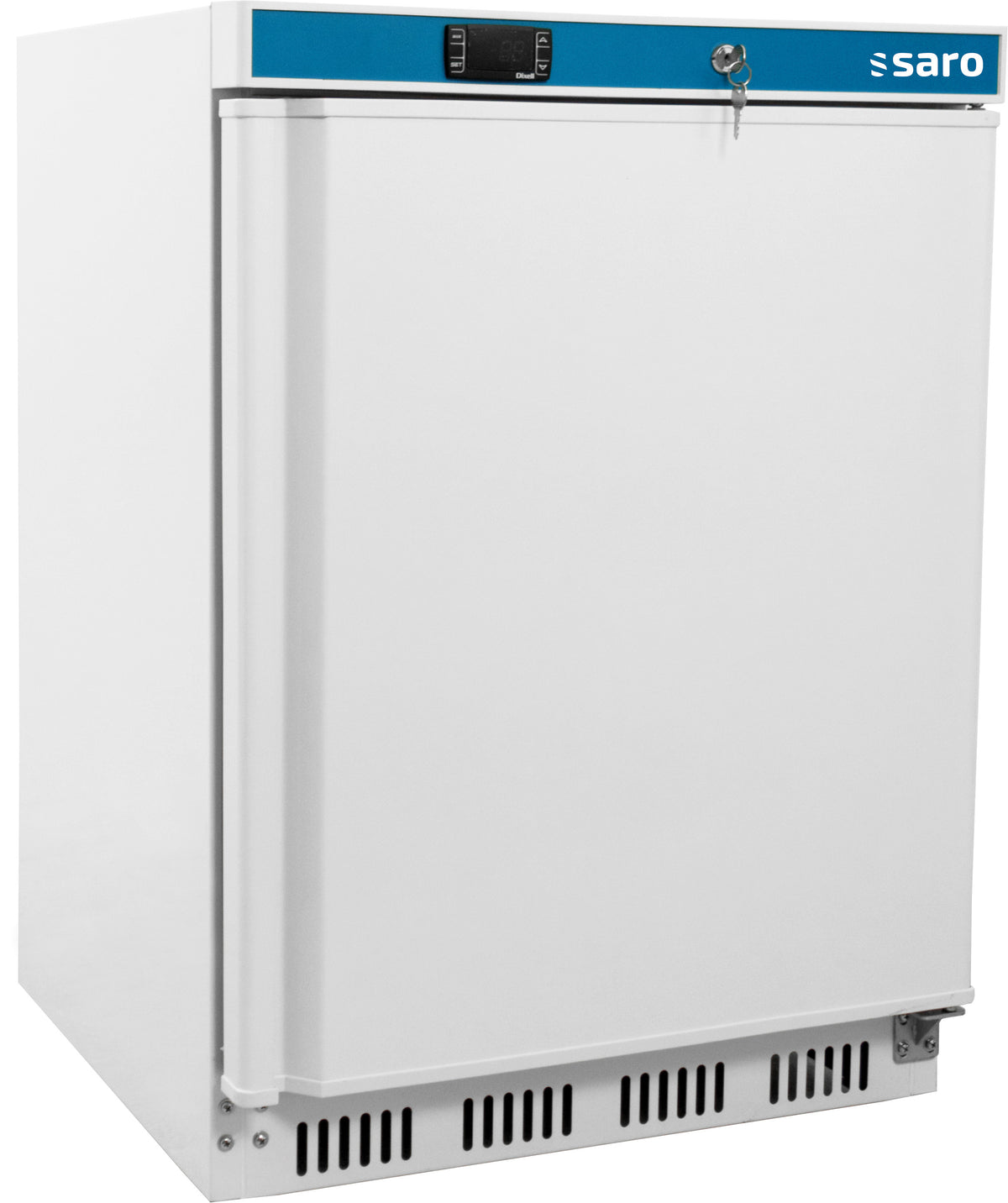Réfrigérateur ventilé compact 129L avec contrôle numérique - Dégivrage auto - 37 dB Saro - Mini armoire réfrigérée professionnel CHR - matériel cuisine pro - Cuistéo