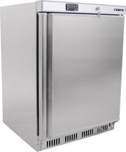 Réfrigérateur inox 129L Ventilé Compact Numérique 37dB Dégivrage Auto Saro - Mini armoire réfrigérée professionnel CHR - matériel cuisine pro - Cuistéo