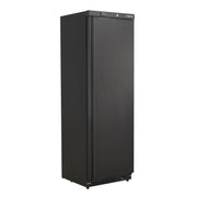 Réfrigérateur professionnel noir 620L ventilé avec contrôle numérique - Dégivrage auto Saro - Armoire réfrigérée positive professionnel CHR - matériel cuisine pro - Cuistéo
