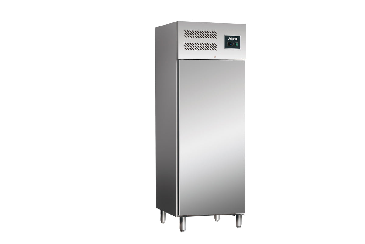 Congélateur Ventilé GN2/1 Inox 685L - Dégivrage Automatique - Contrôle Numérique Saro - Armoire réfrigérée négative professionnel CHR - matériel cuisine pro - Cuistéo