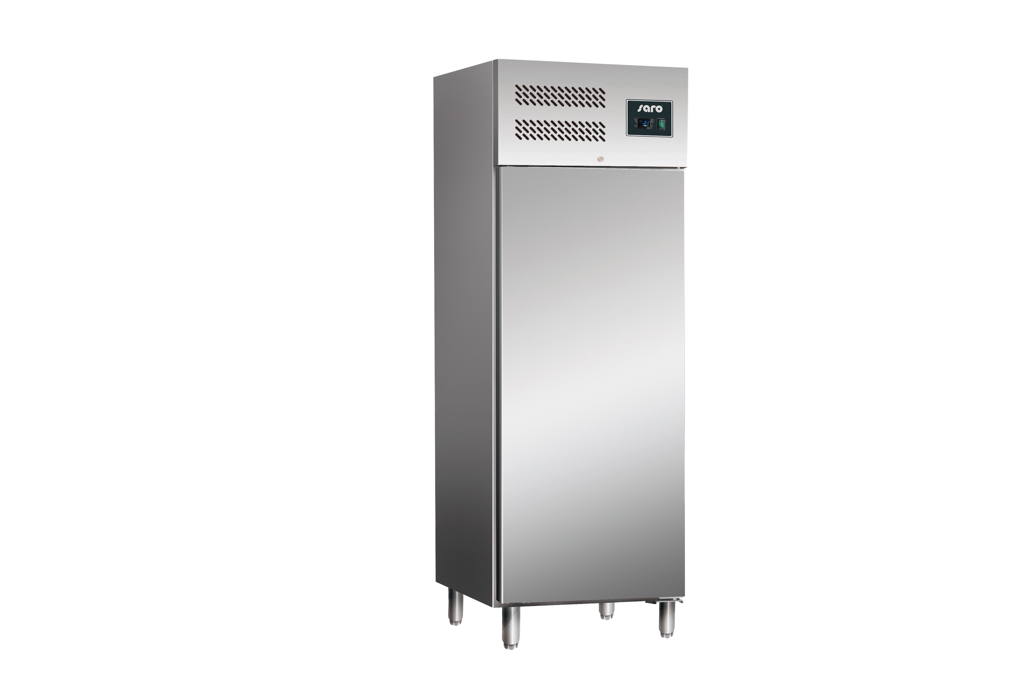 Congélateur Ventilé GN2/1 Inox 685L - Dégivrage Automatique - Contrôle Numérique Saro - Armoire réfrigérée négative professionnel CHR - matériel cuisine pro - Cuistéo
