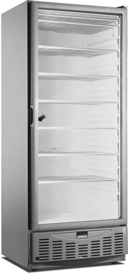 Congélateur vitré 525L -18°C - Éclairage LED - Contrôle digital - 6 grilles - R290 - Classe D Saro - Armoire réfrigérée négative professionnel CHR - matériel cuisine pro - Cuistéo