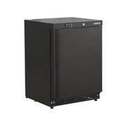 Congélateur coffre 129L -10°C Noir avec contrôle numérique 3 compartiments verrouillable Saro - Armoire réfrigérée négative professionnel CHR - matériel cuisine pro - Cuistéo