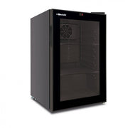 Réfrigérateur statique pour boissons avec agitateur Noir 70L Classe B Éclairage LED Modèle CL70FLBLK - KlimaItalia