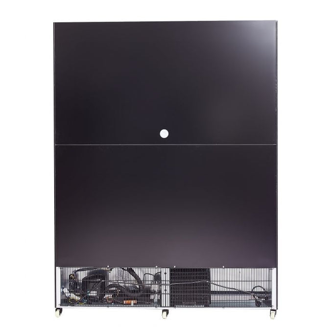 Armoire réfrigérée positive 3 portes en verre noir avec chauffage - 1600mm 08kW 1200 L Combisteel - vue 5 - Armoire réfrigérée positive pro CHR - Cuistéo