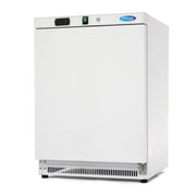 Congélateur professionnel 200L avec 2 étagères fixes - Blanc - Contrôle électronique de température inox 302 W Maxima - Mini armoire réfrigérée professionnel CHR - matériel cuisine pro - Cuistéo