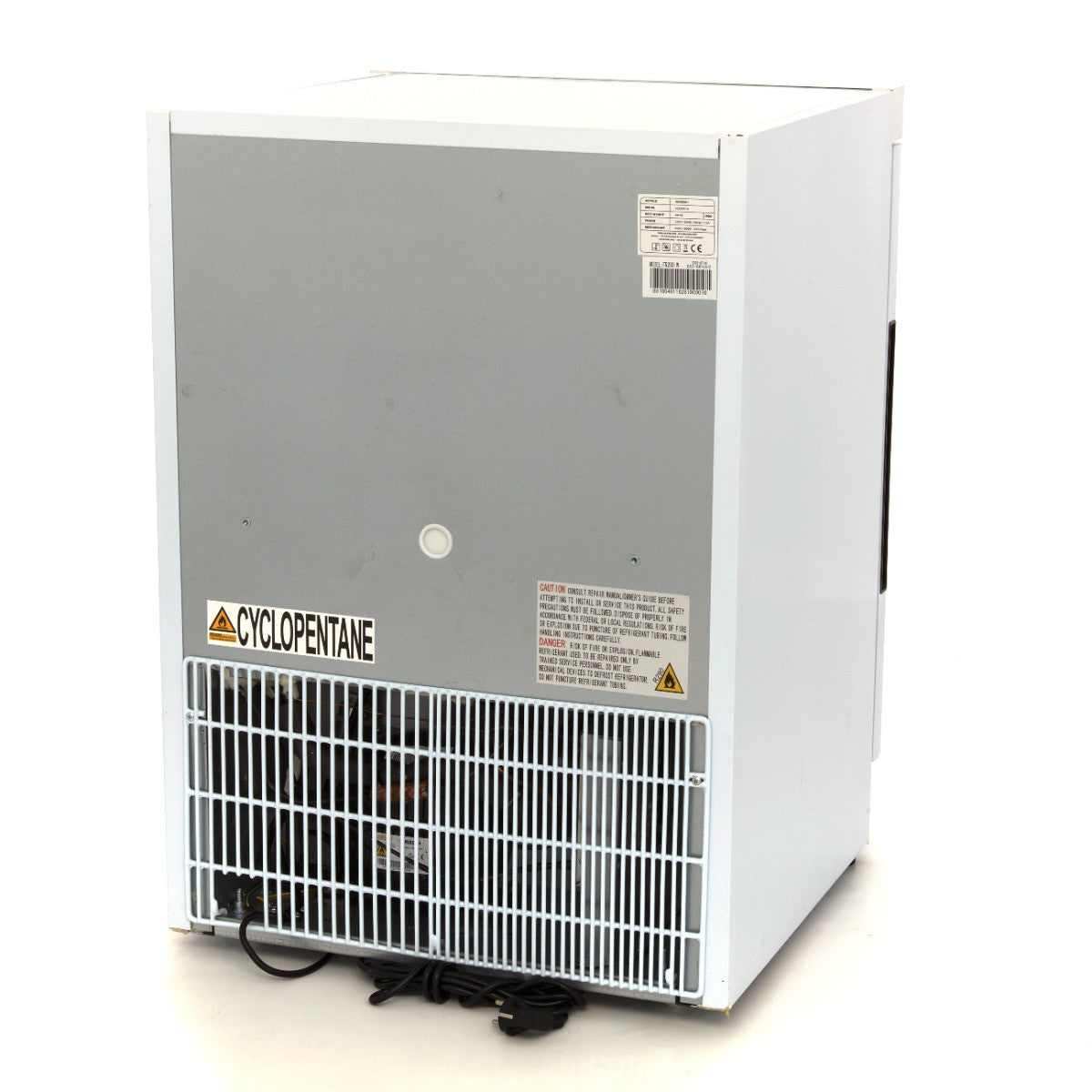 Congélateur professionnel 200L avec 2 étagères fixes - Blanc - Contrôle électronique de température inox 302 W Maxima - vue 4 - Mini armoire réfrigérée pro CHR - Cuistéo