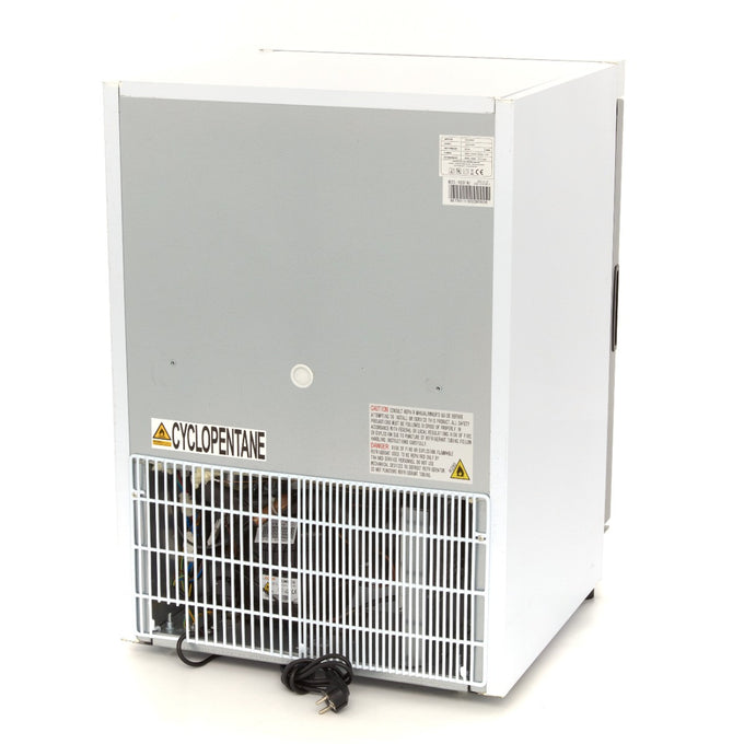 Congélateur professionnel 200L avec porte vitrée - blanc - Température réglable 332 W Maxima - vue 4 - Mini armoire réfrigérée pro CHR - Cuistéo