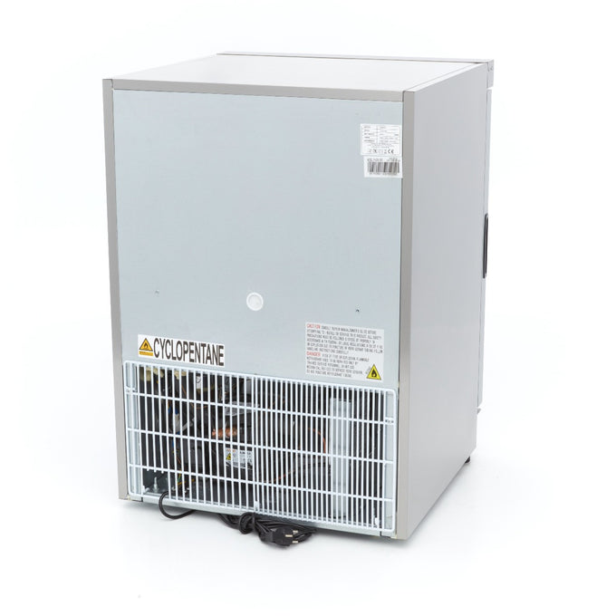 Congélateur professionnel 200L inox porte vitrée - régulateur électronique - R290 332 W Maxima - vue 4 - Mini armoire réfrigérée pro CHR - Cuistéo