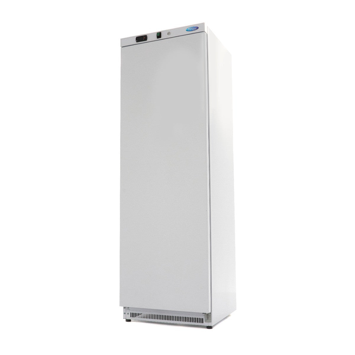 Congélateur professionnel 400L - 6 étagères fixes - Réglage électronique de la température - R290 - Blanc inox 384 W Maxima - Armoire réfrigérée négative professionnel CHR - matériel cuisine pro - Cuistéo