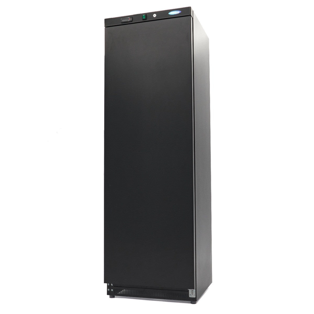 Congélateur professionnel 400L avec 6 étagères température réglable serrure noir inox 384 W Maxima - Armoire réfrigérée négative professionnel CHR - matériel cuisine pro - Cuistéo