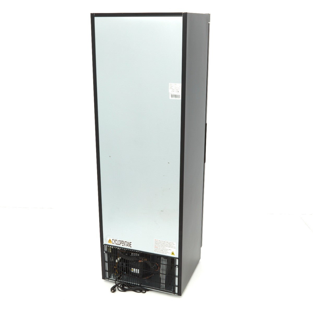 Congélateur professionnel 400L avec 6 étagères température réglable serrure noir inox 384 W Maxima - vue 4 - Armoire réfrigérée négative pro CHR - Cuistéo