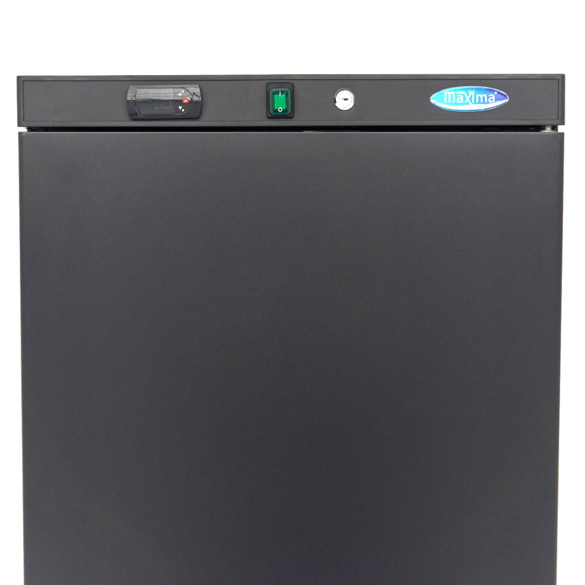 Congélateur professionnel 400L avec 6 étagères température réglable serrure noir inox 384 W Maxima - vue 6 - Armoire réfrigérée négative pro CHR - Cuistéo