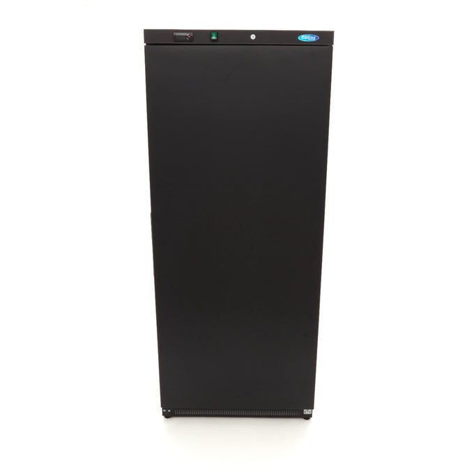 Congélateur professionnel - 600 litres - 6 étagères - Noir inox 450 W Maxima - vue 2 - Armoire réfrigérée négative pro CHR - Cuistéo
