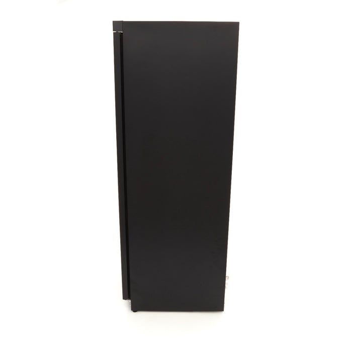 Congélateur professionnel - 600 litres - 6 étagères - Noir inox 450 W Maxima - vue 3 - Armoire réfrigérée négative pro CHR - Cuistéo