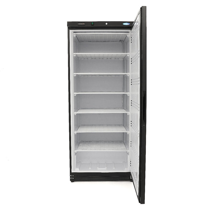 Congélateur professionnel - 600 litres - 6 étagères - Noir inox 450 W Maxima - vue 5 - Armoire réfrigérée négative pro CHR - Cuistéo