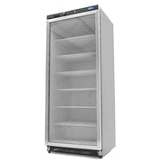 Congélateur professionnel 600L noir avec porte vitrée 6 étagères contrôle électronique inox 656 W Maxima - Armoire réfrigérée négative professionnel CHR - matériel cuisine pro - Cuistéo